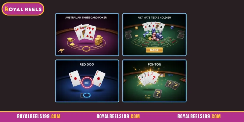 Outstanding Games in Card Games at Royal Reels
