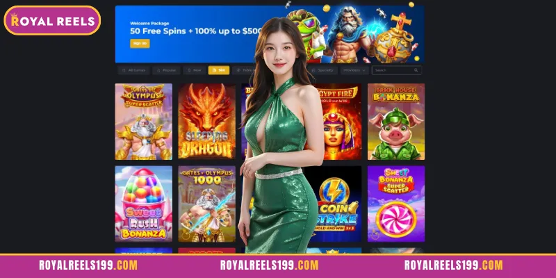 Royal Reels Slots - A Vibrant World of Online Pokies
