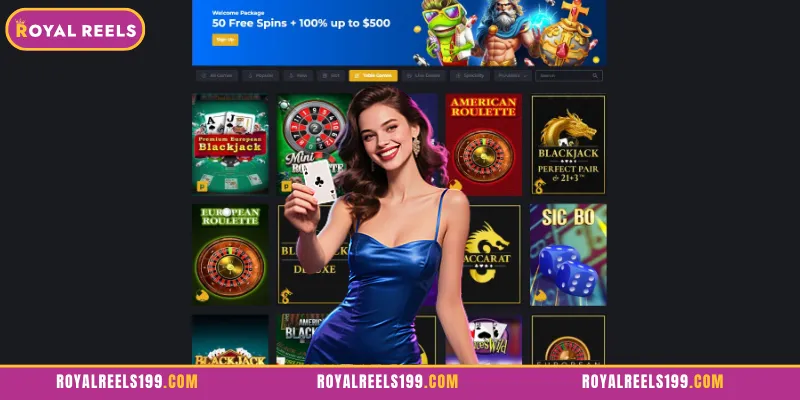 Royal Reels Table Games - The Pinnacle of Intelligence and Strategy